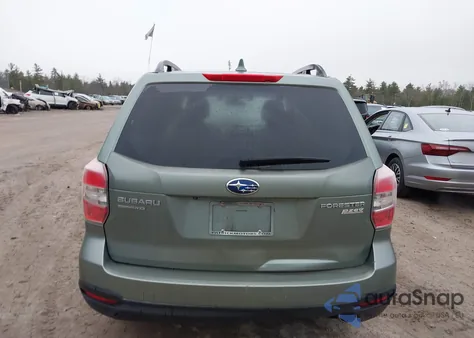 2016 Subaru Forester 2.5I Premium from USA, damaged, VIN JF2SJAFC0GH476033